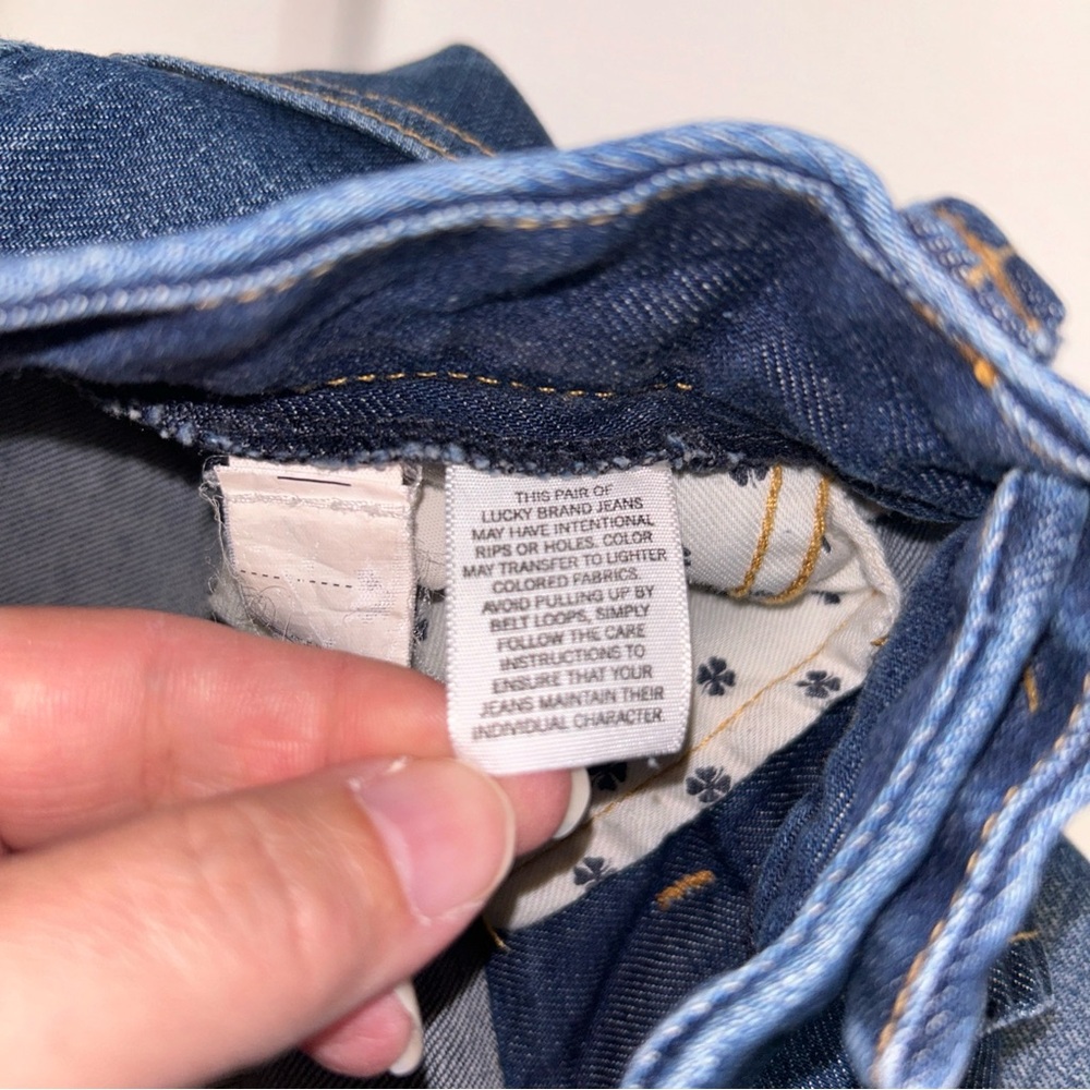 Lucky Brand sweet crop size 6 - Picture 7 of 9